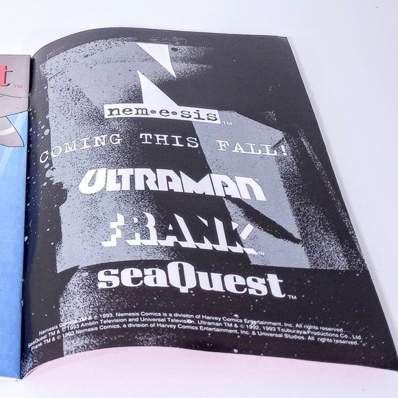 NEMESIS comics PROMO Mini Comic 1993 Ultraman #1007 - Picture 5 of 6
